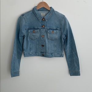 J.Crew Cropped Denim Jacket